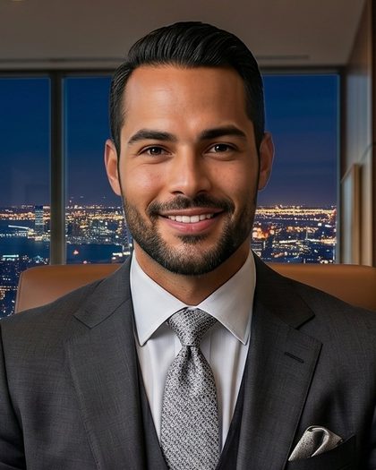 Synth Human in character for attorneys role-play
